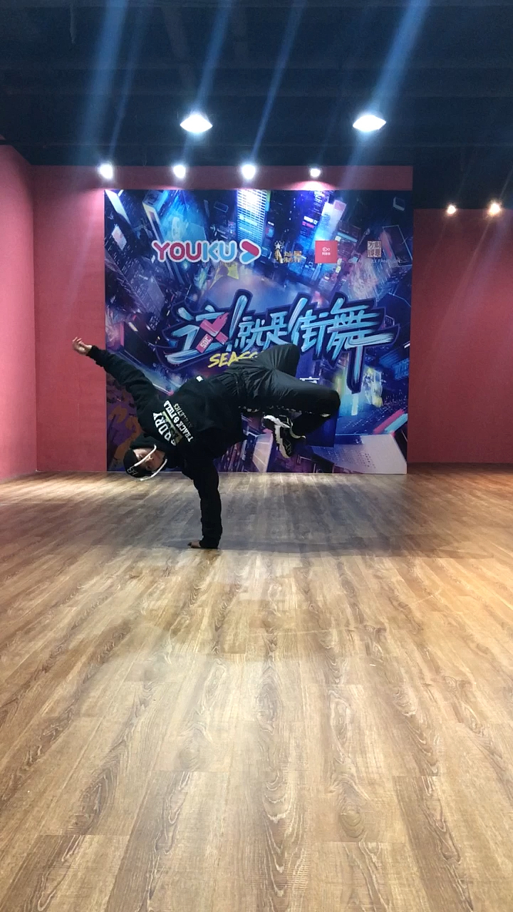 街舞#街舞练习超强旋转breaking舞者浩然