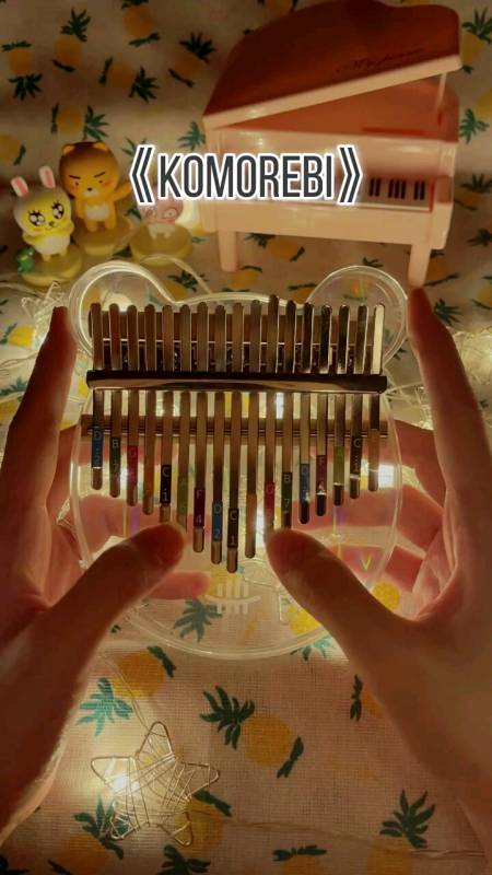 记录生活跟我学拇指琴komorebl感谢关注