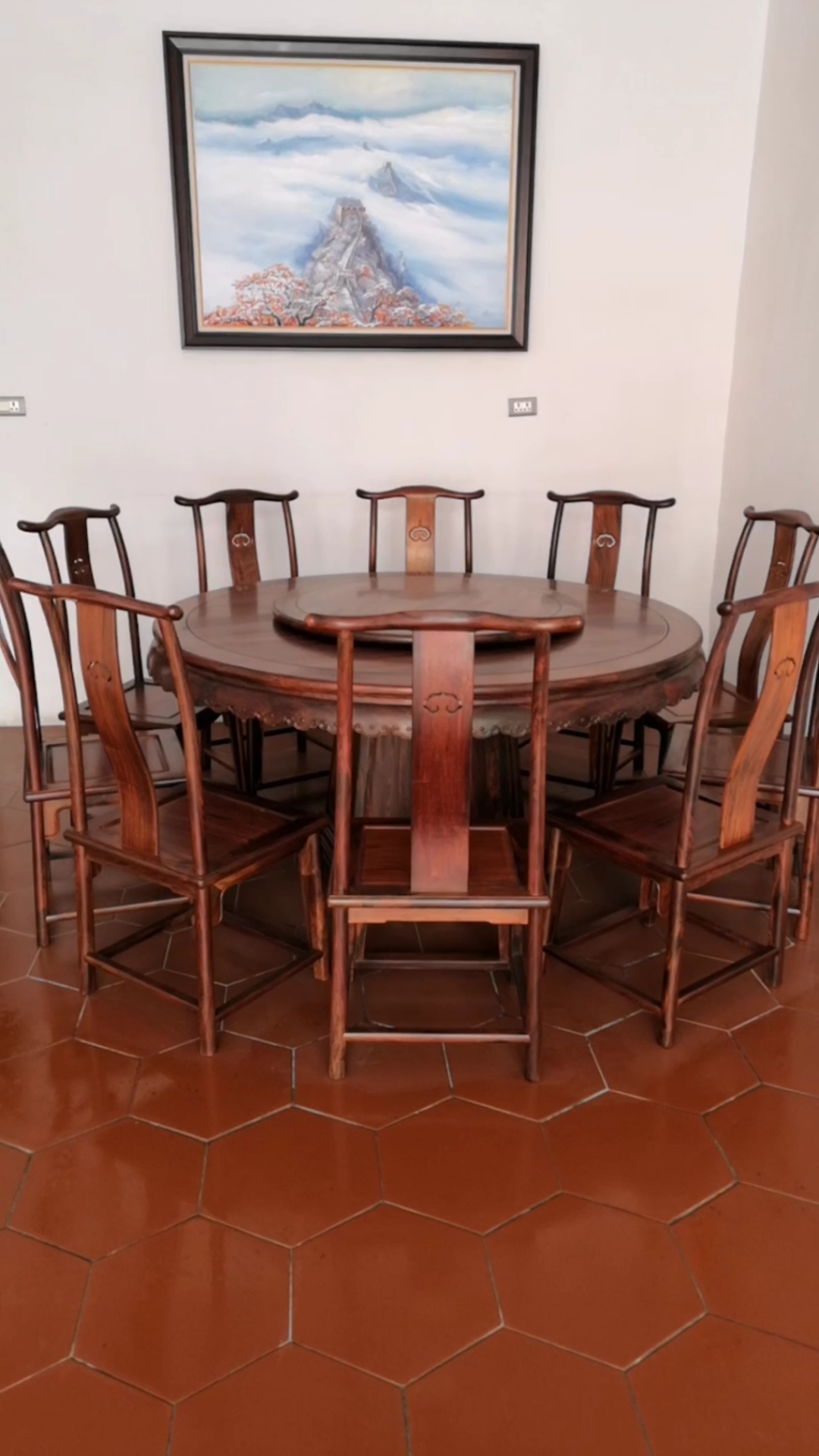 家居好物#明式圆餐桌