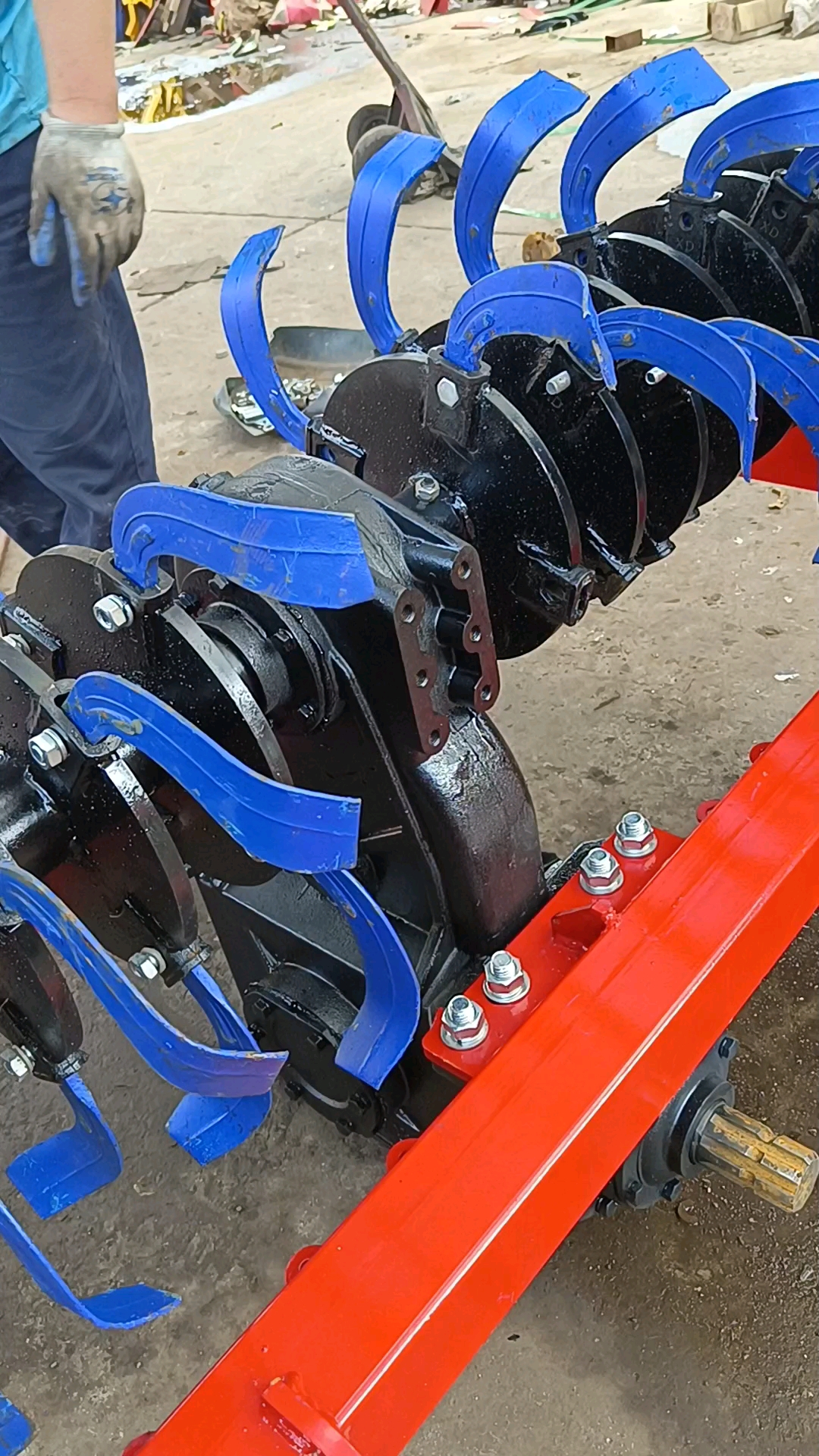 圆盘加深型旋耕机耕地深度3540