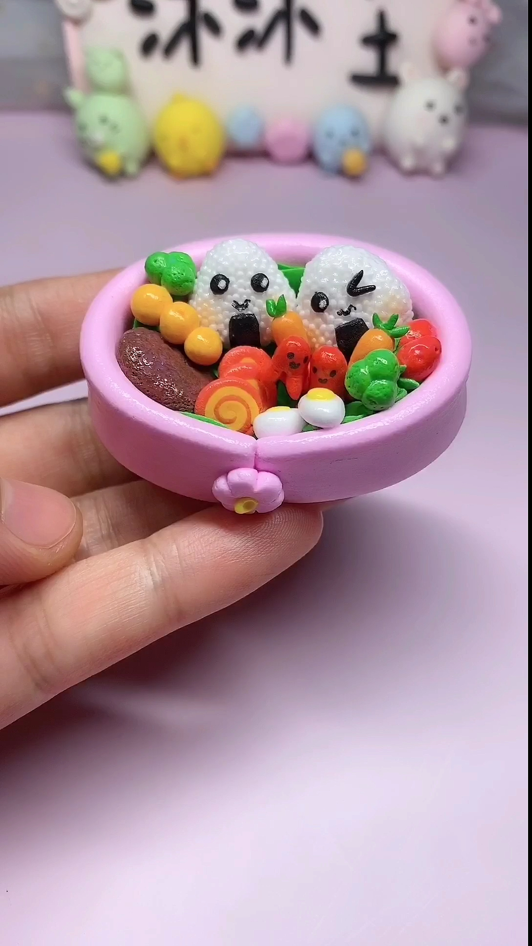 全民手工制作#粘土便当