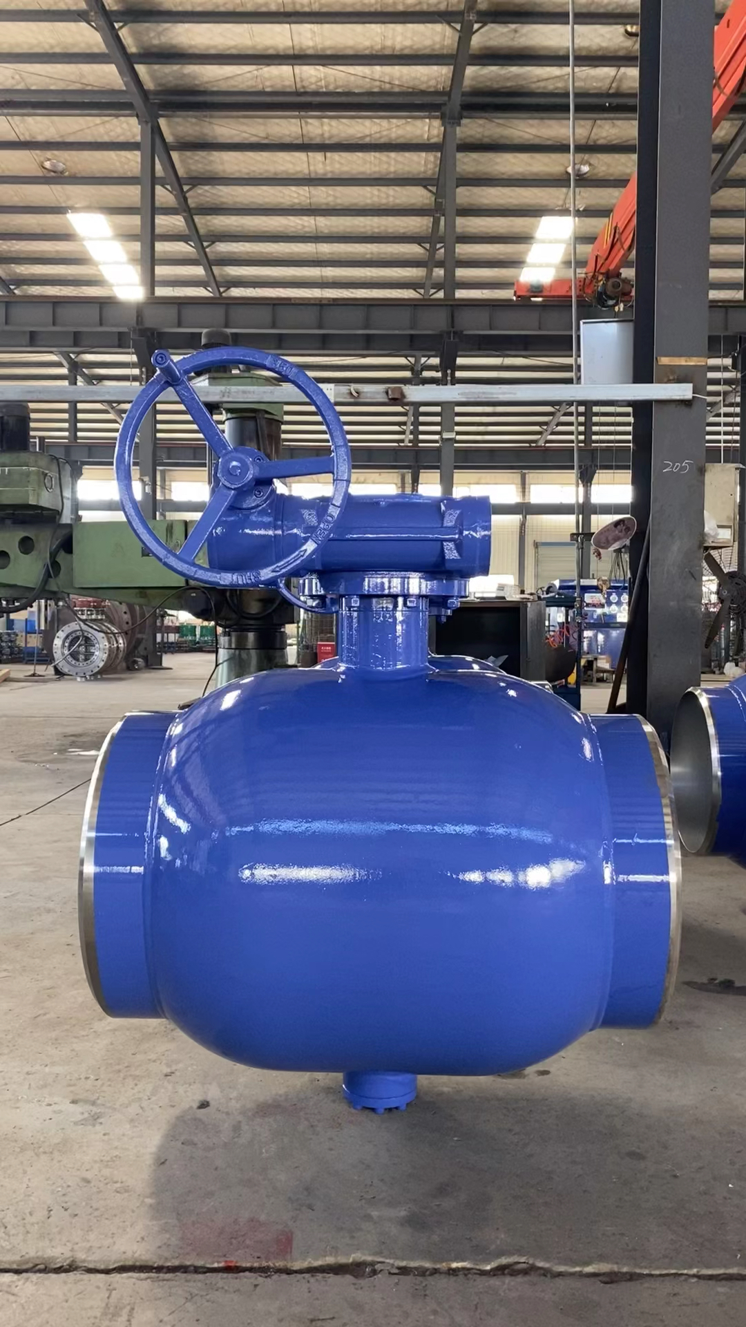 球阀#dn500全焊接硬密封球阀