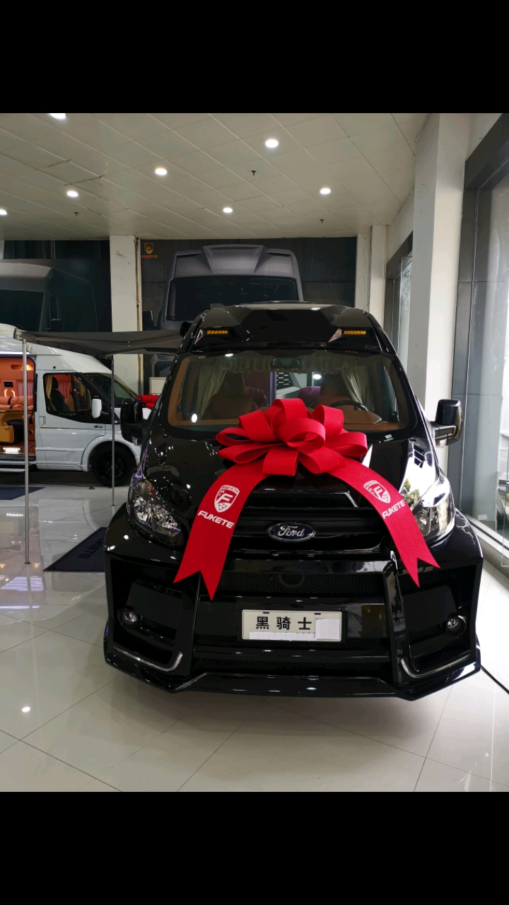 福客特黑骑士商旅两用房车,霸气,出行,接待旅游都是不错的选择