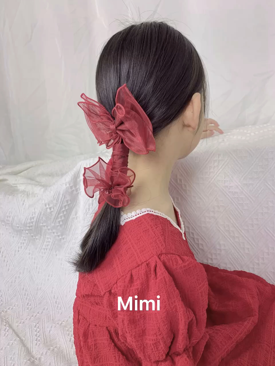 儿童编发#解锁飘带蝴蝶结高级绑法,可搭配小礼服哦!