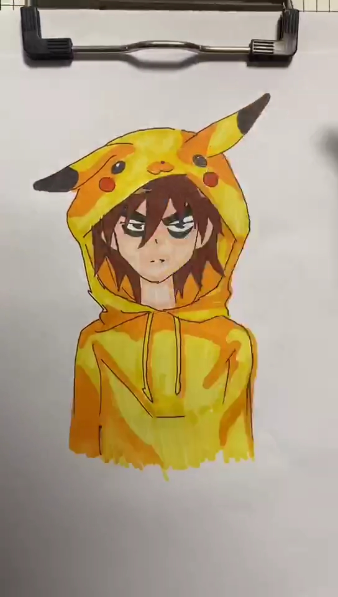 刺客伍六七#阿柒穿着比卡丘和时尚休闲装样