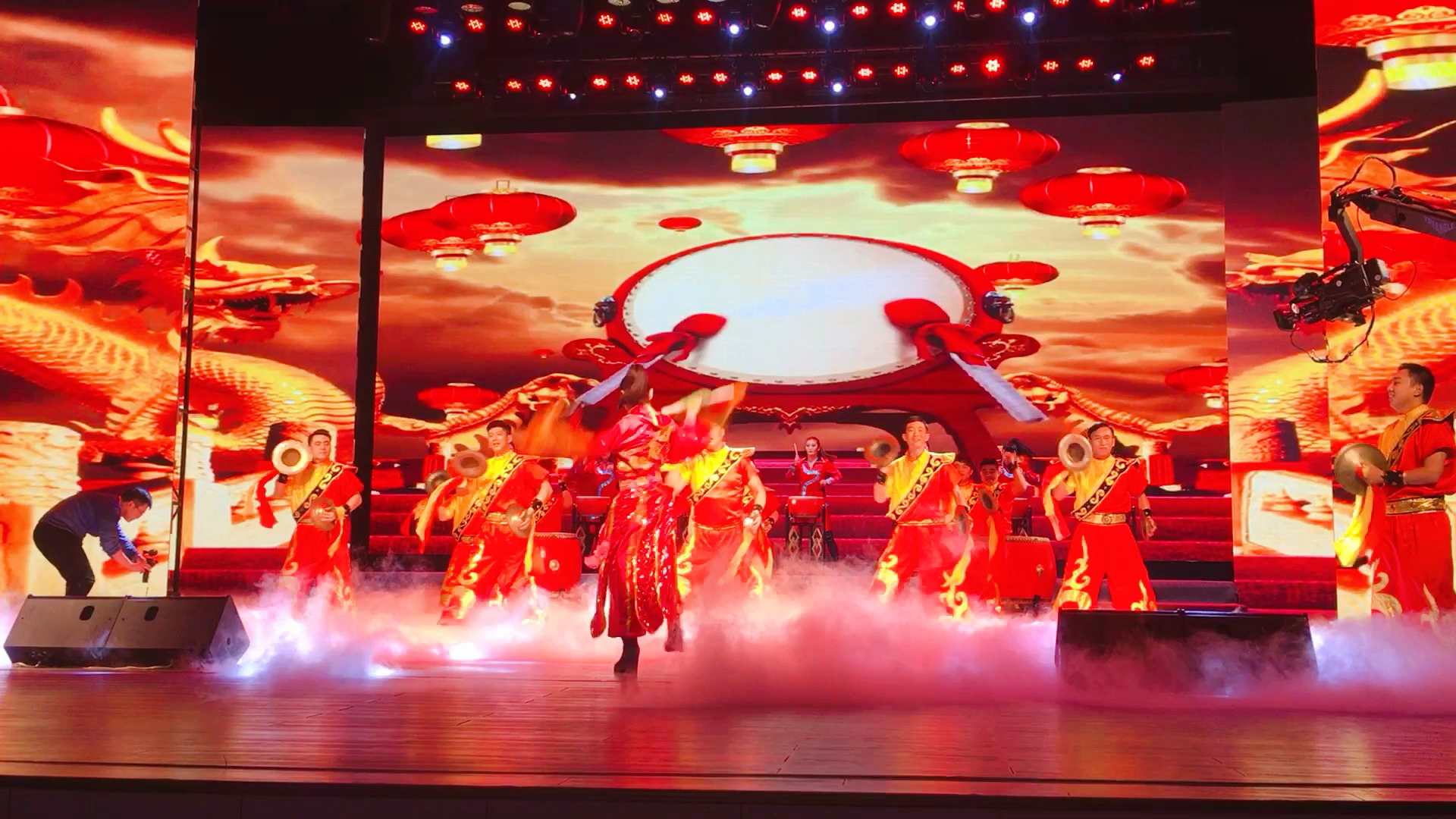 北京击鼓乐团:中国鼓舞表演传统大鼓演出民俗文化开场秀打鼓教学锣鼓