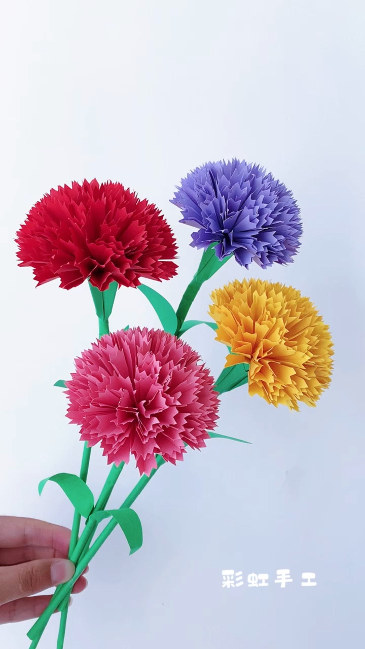 教师节康乃馨手工花做几支教师节送老师