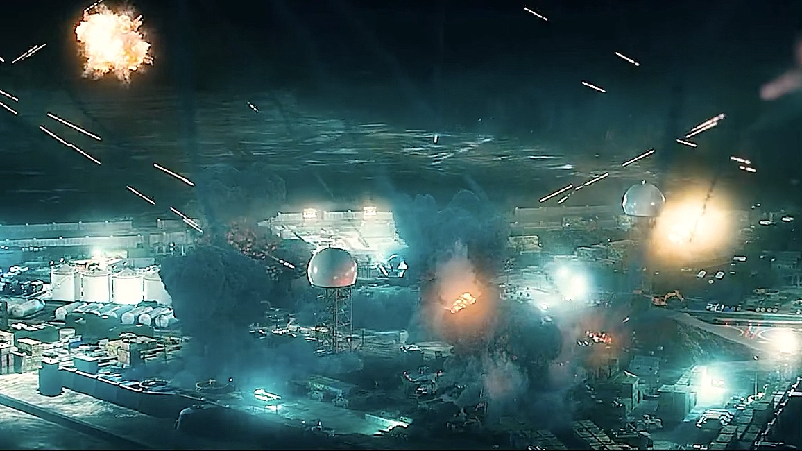 推荐电影#前哨基地:能用到密集阵说明已经是最后一道防线了