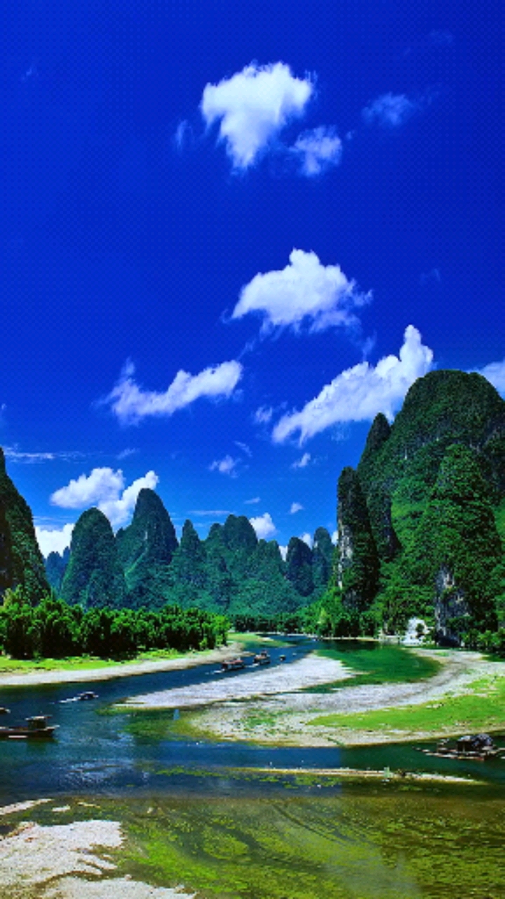 大自然美景#"碧水蓝天我的梦"
