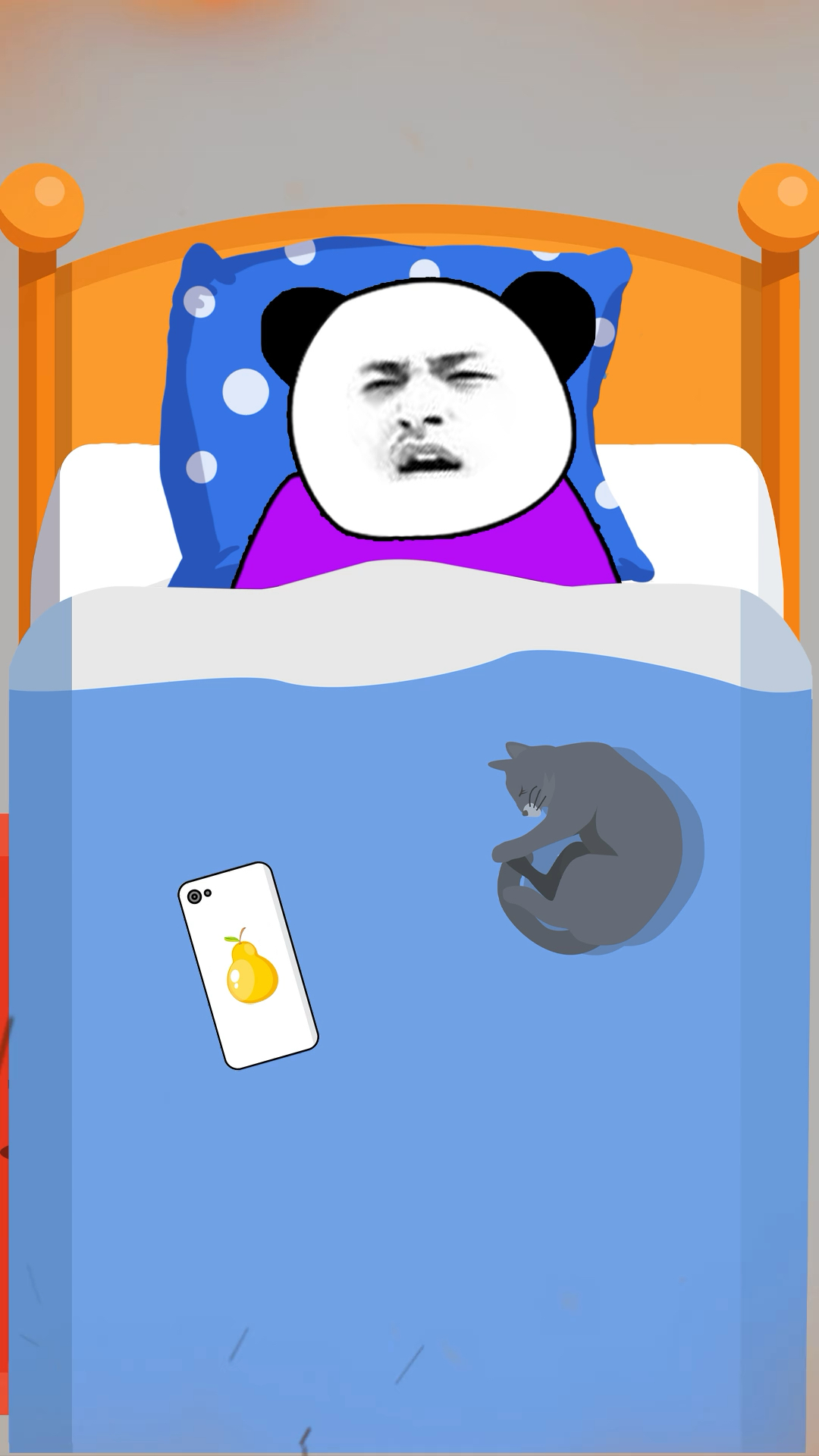 动漫#冬天男女生被窝温度区别
