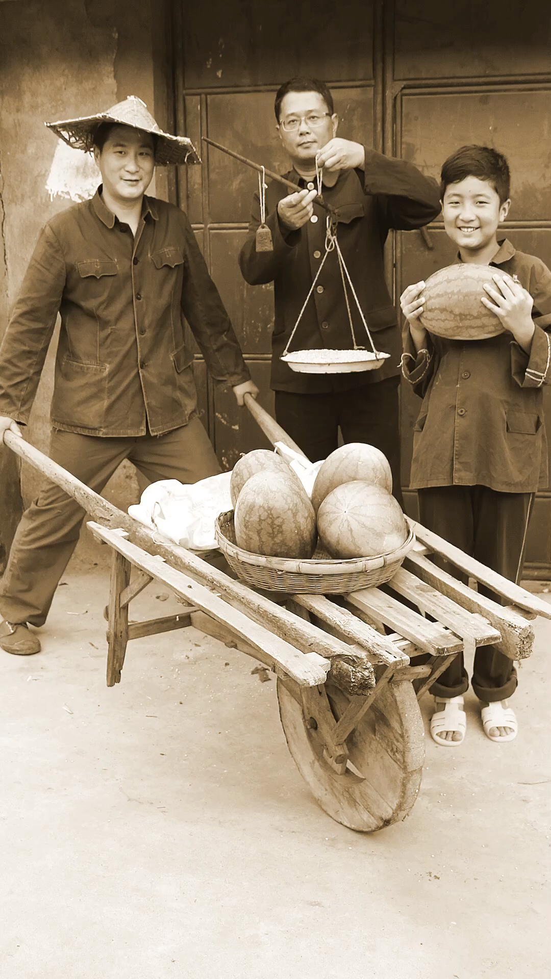 童年回忆#80年代你们拿过麦子换西瓜吗?-度小视