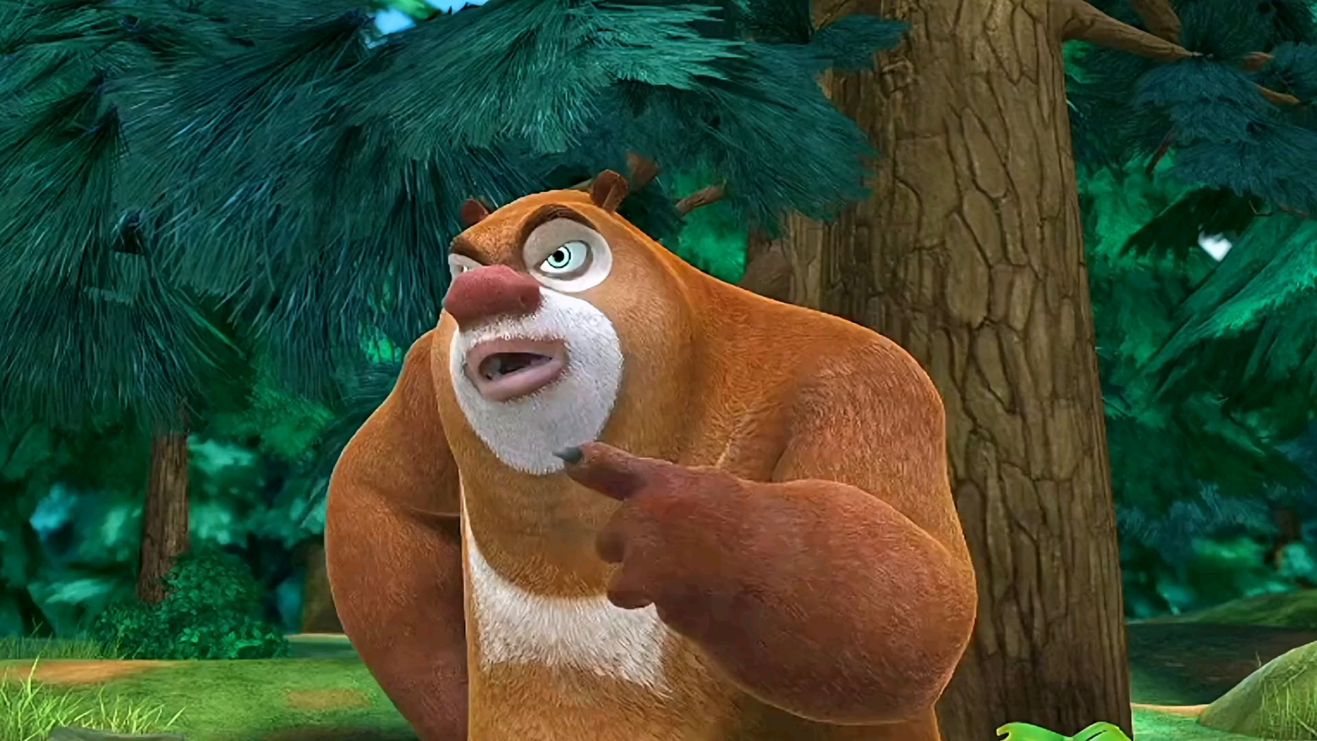 搞笑段子剧#守护森林的天使熊大