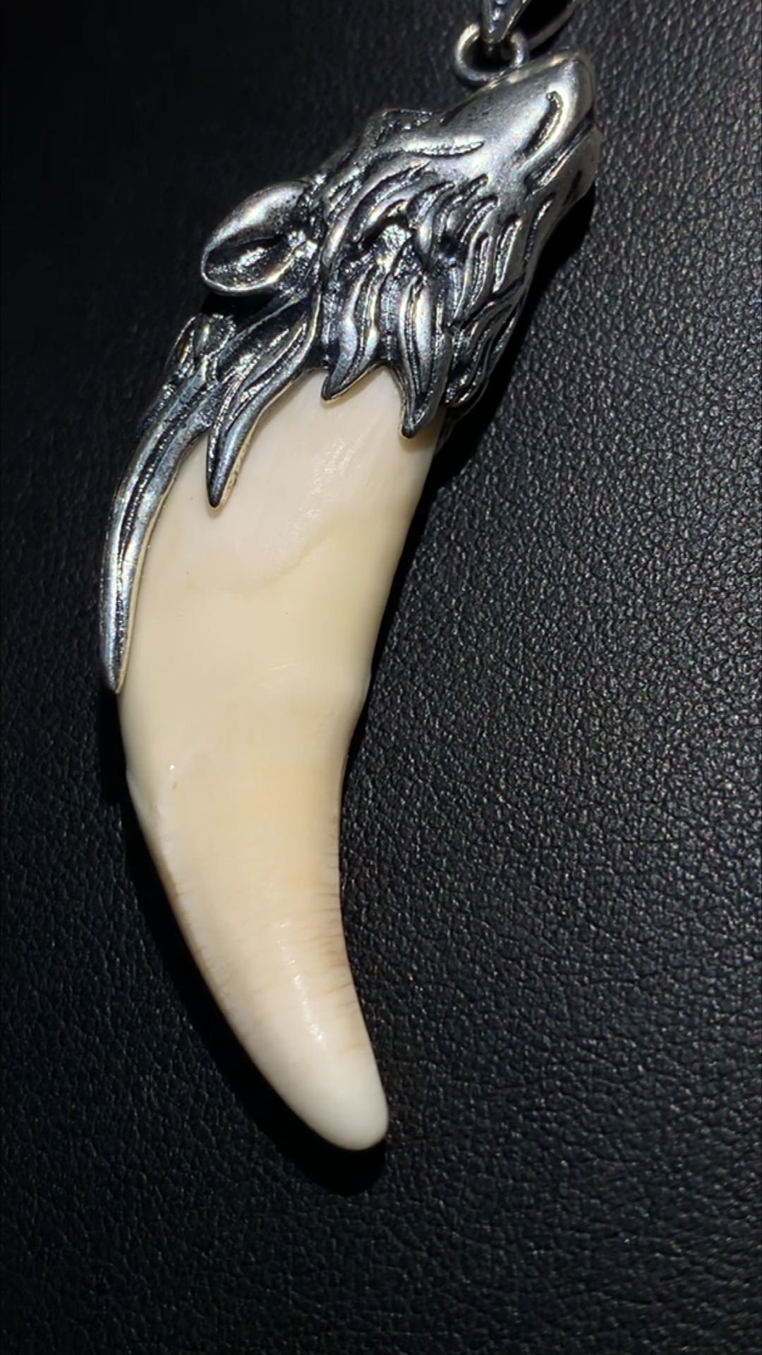 真狼牙#真品狼牙吊坠