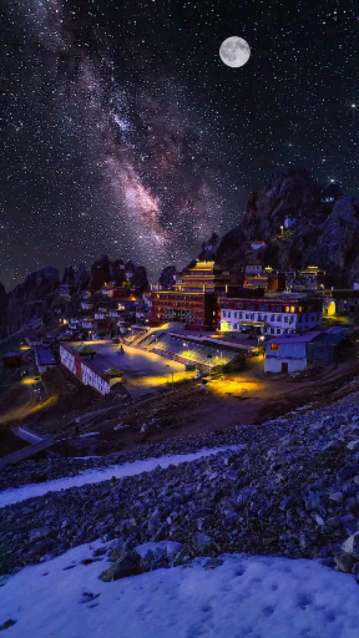 星空下的布达拉宫