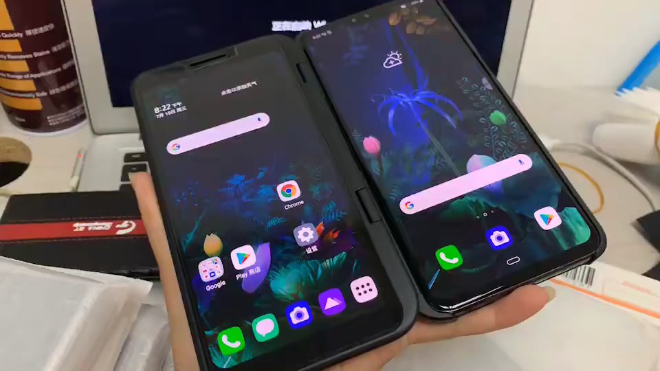 lgv50全网通5g双卡双待双屏手机