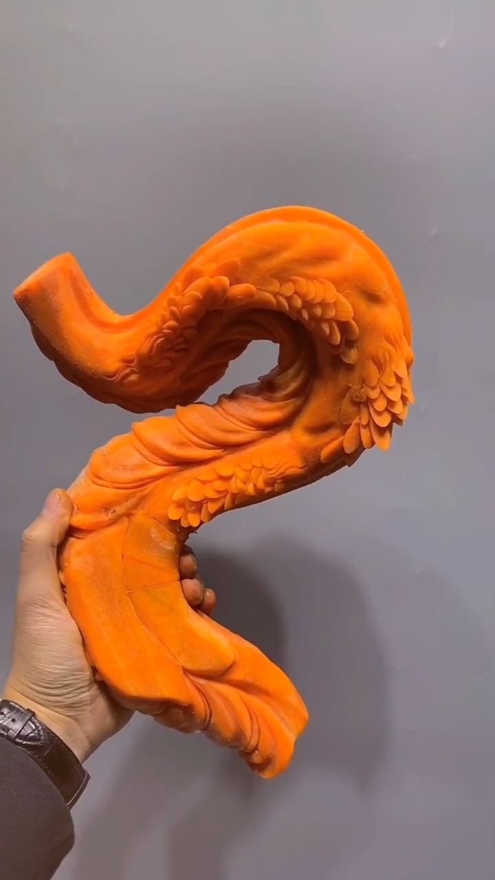 胡萝卜竟然变成了龙?