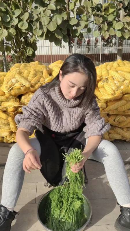 音为有你#农村姑娘会做饭.-全民小视频