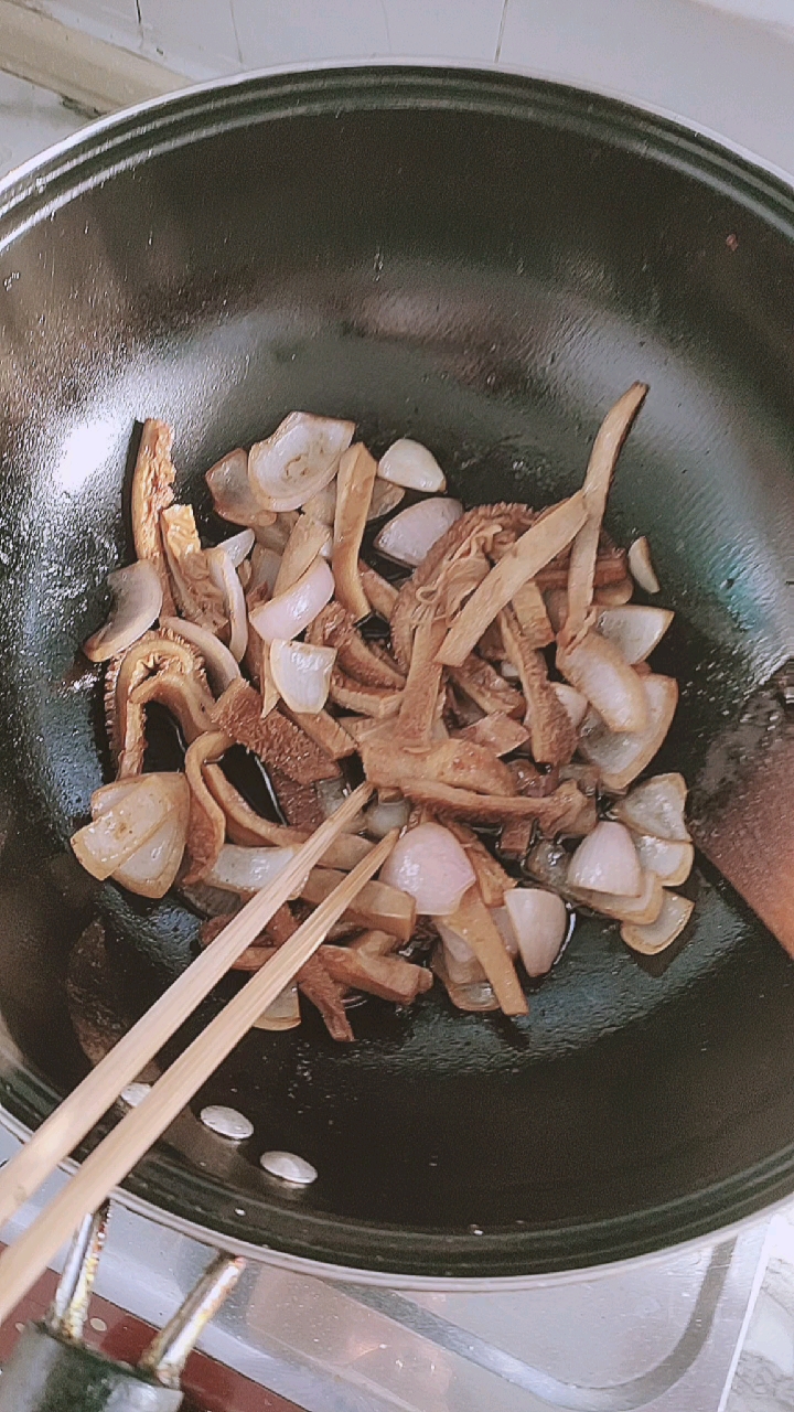 记录生活#牛肚炒洋葱挺好吃