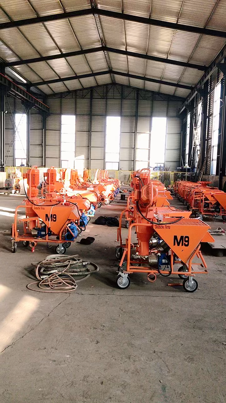 全自动喷浆机进口石膏喷涂设备