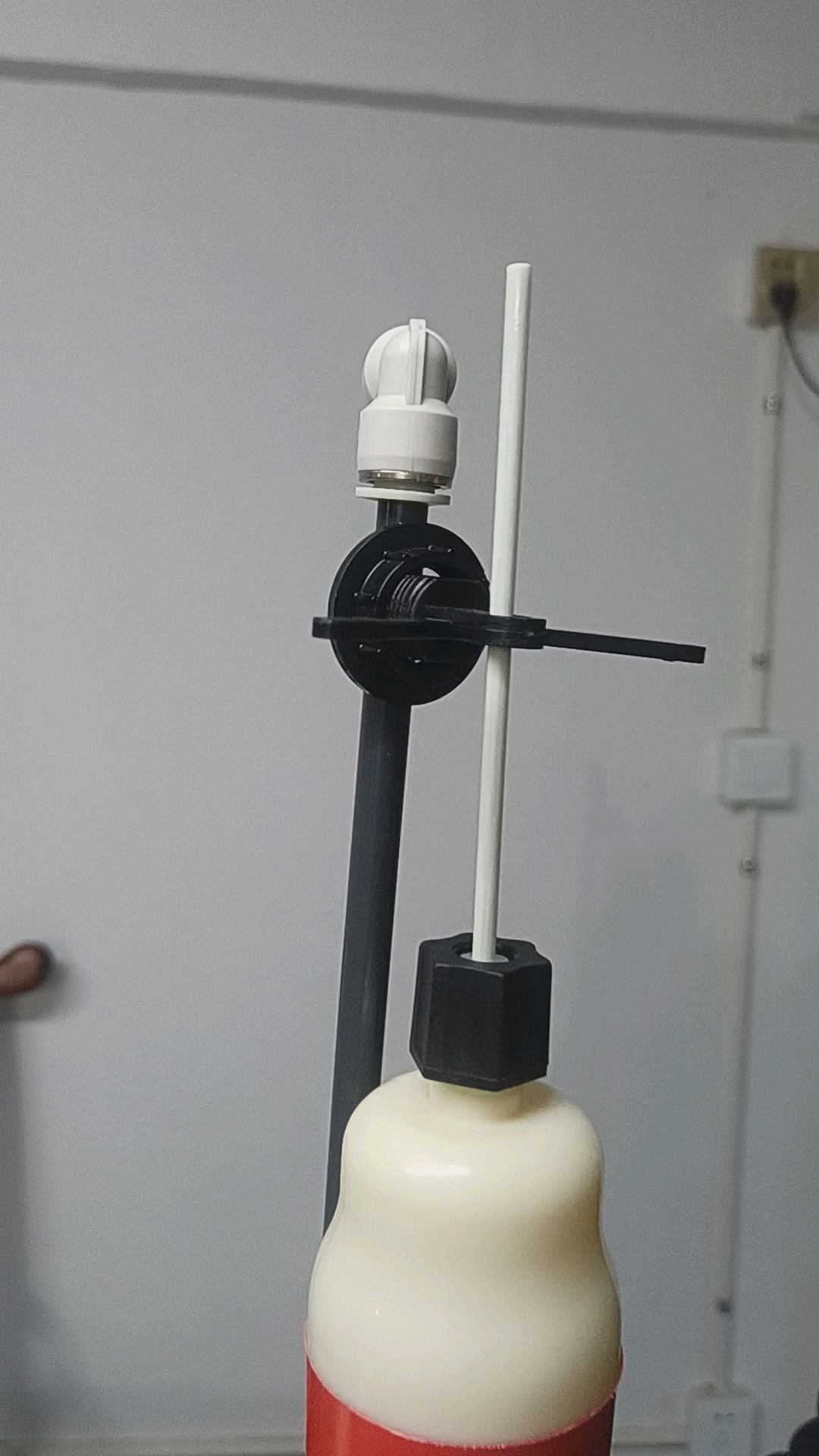 diy软水机吸盐阀高度调整