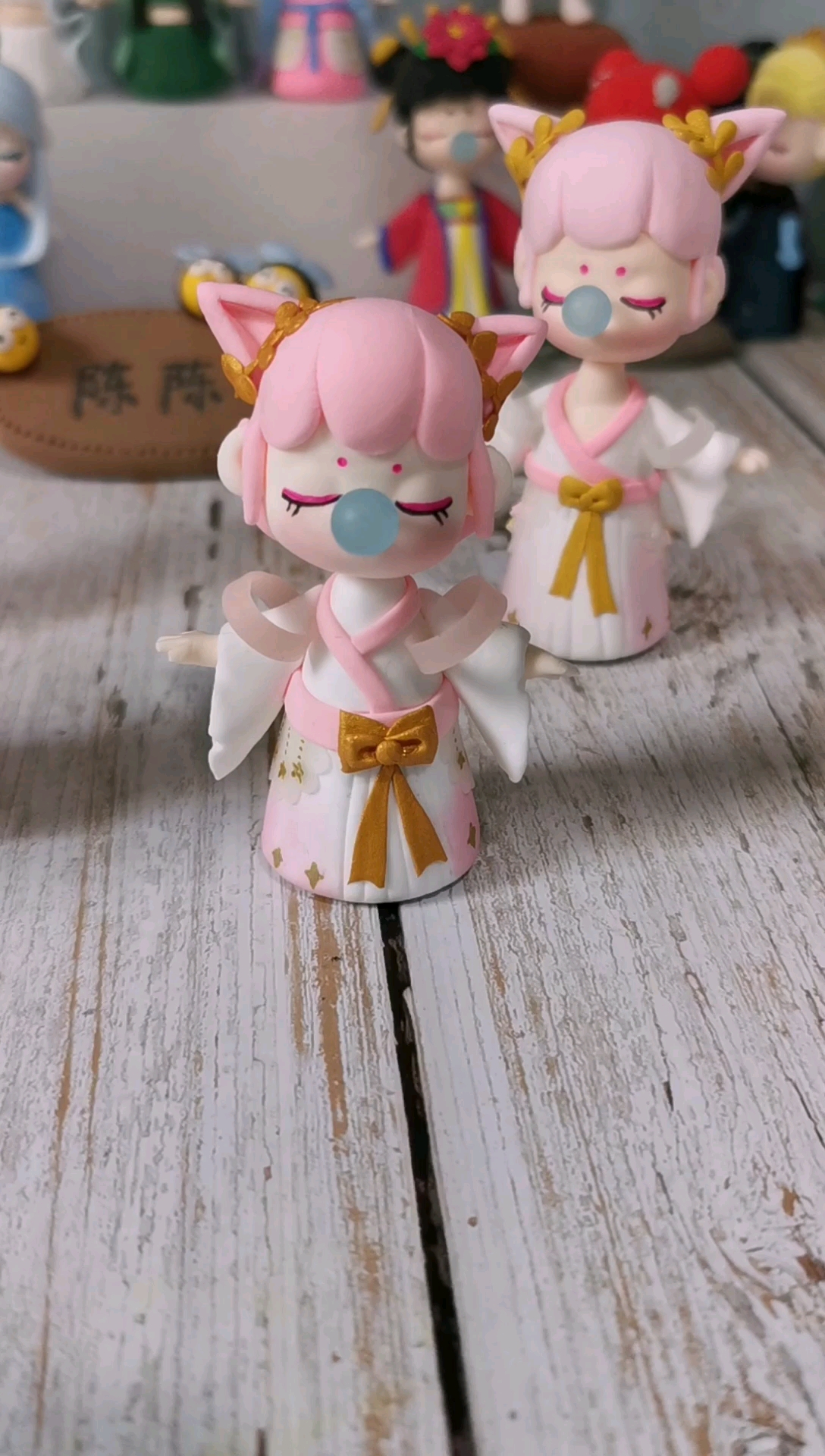 超轻粘土做的不好不要喷我粘土狐仙