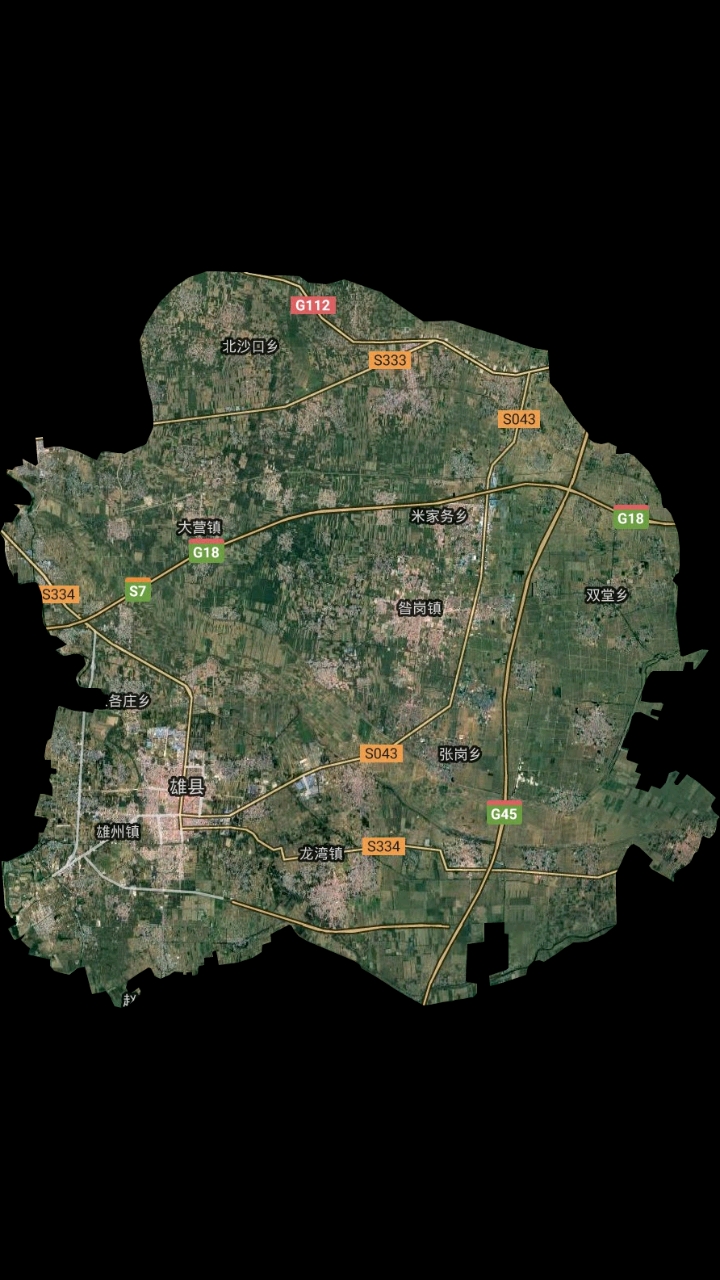 任丘地图 村镇图片
