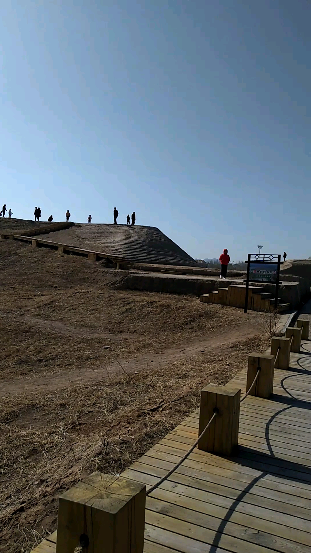 春天来了#辽上京遗址公园,乾德门