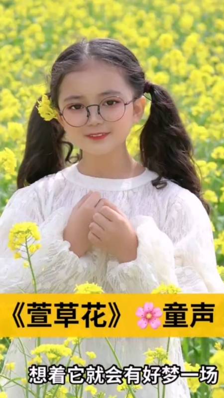 小礼物童声《萱草花》不知为什么就是超喜欢这首歌感谢支持鼓励