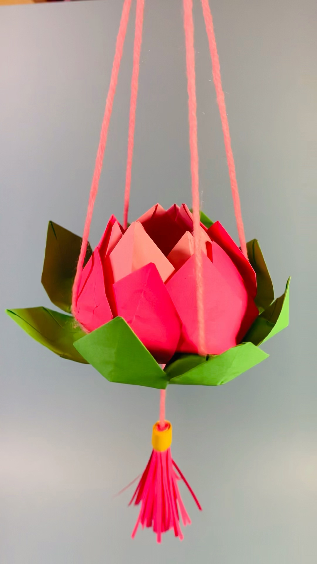 手工制作荷花灯笼手工制作