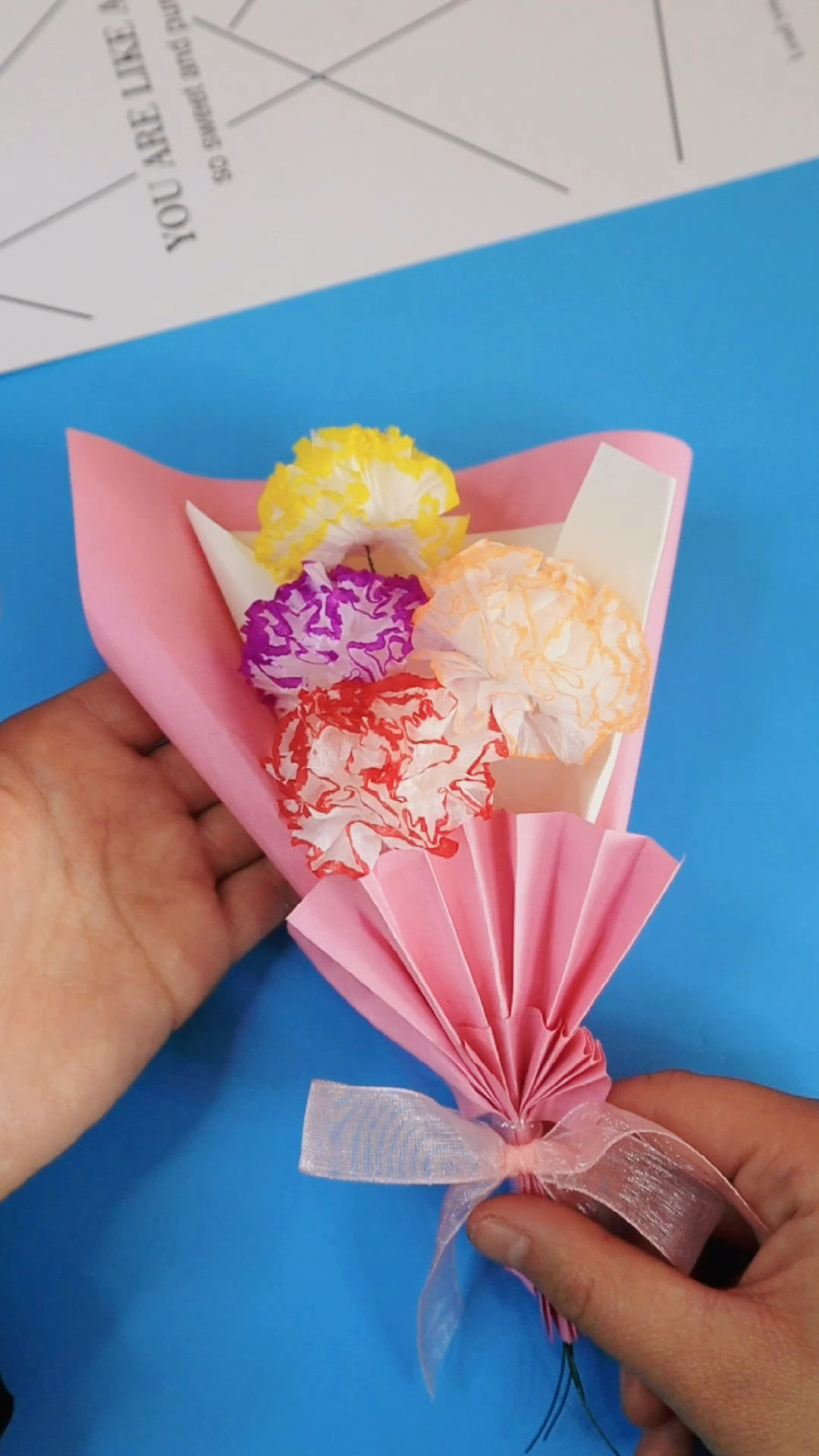 手工制作#餐巾纸也能做手工,一起来试试