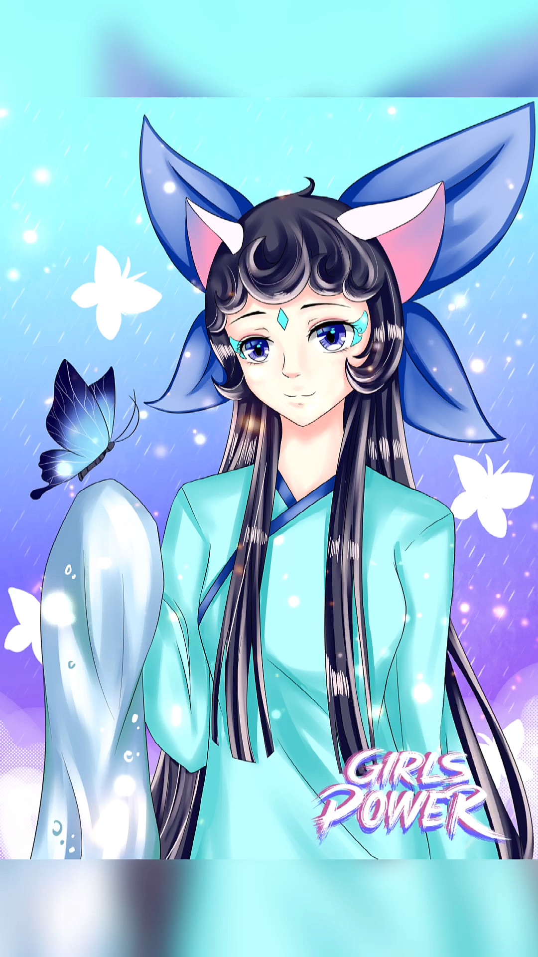 画画原来如此简单爸爸画的小青vs我画的小青