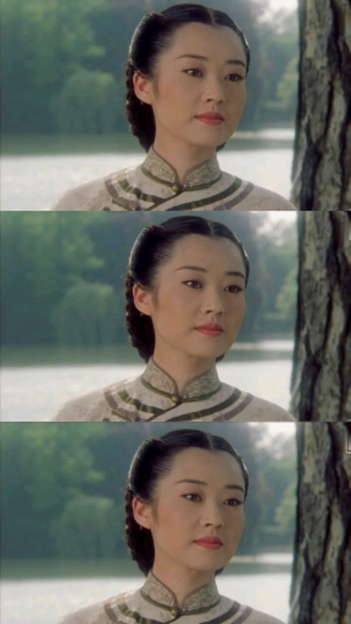 许晴年轻时候跟现在没什么变化啊,真的美