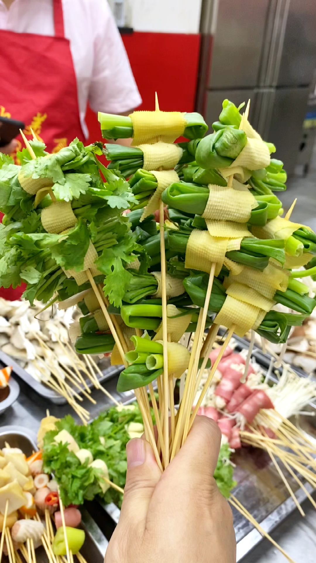 炸串#濮阳哪里教学脆皮炸串做法-度小视