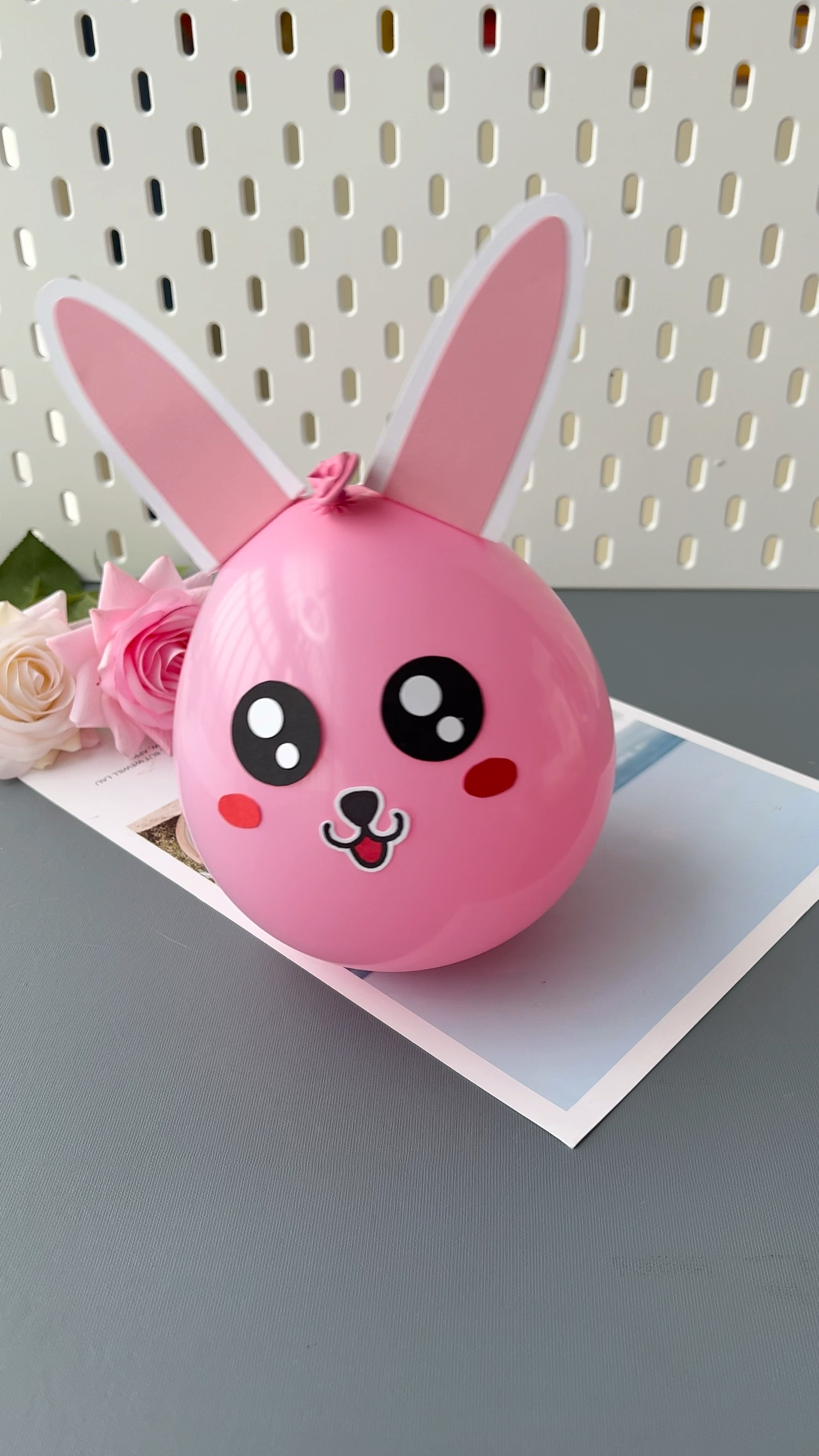 气球小兔子不倒翁