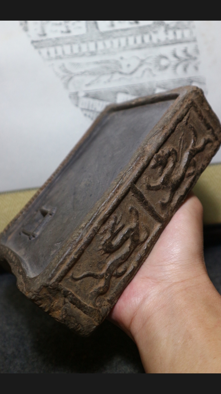 收藏#汉砖,龙虎画像砖