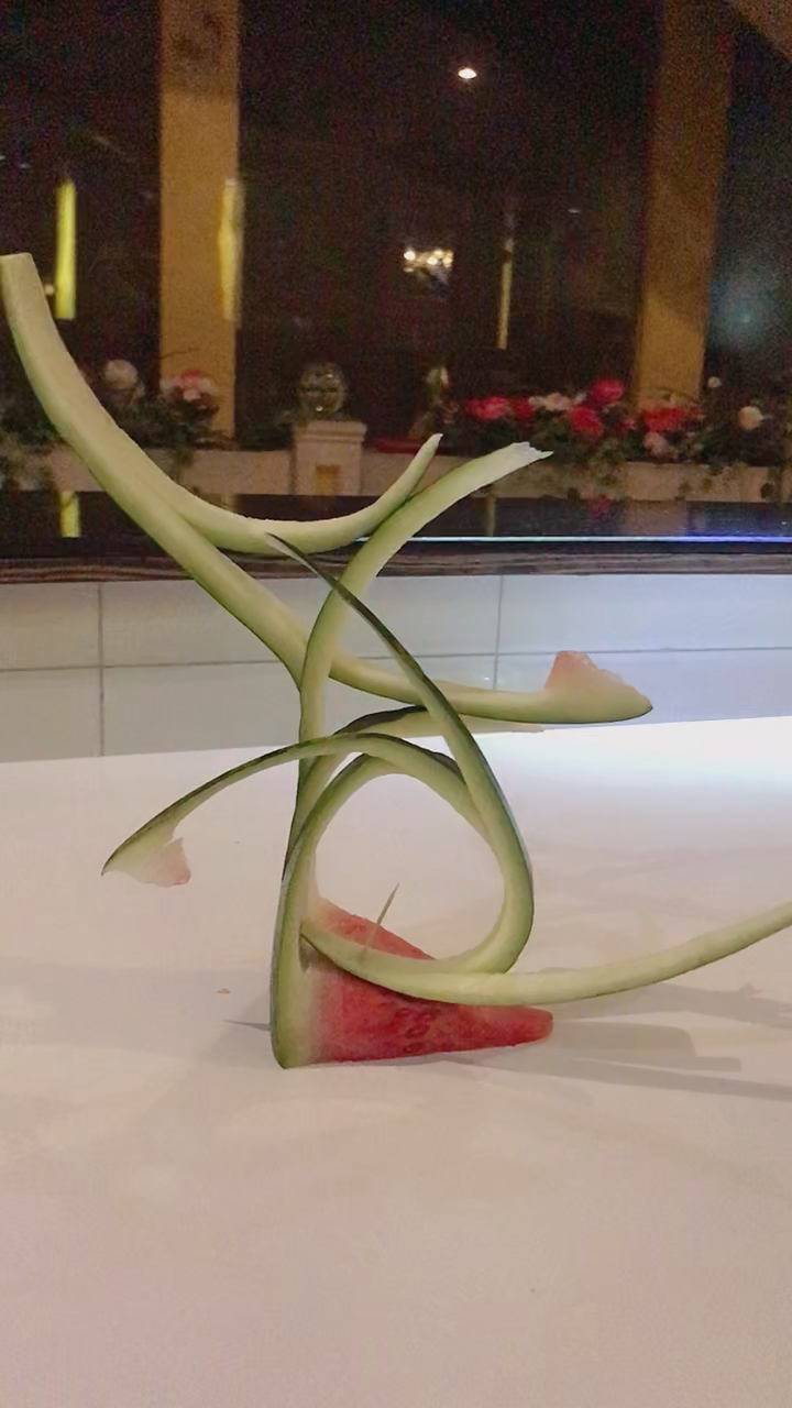 果盘艺术雕刻#新手必备.果然拉花