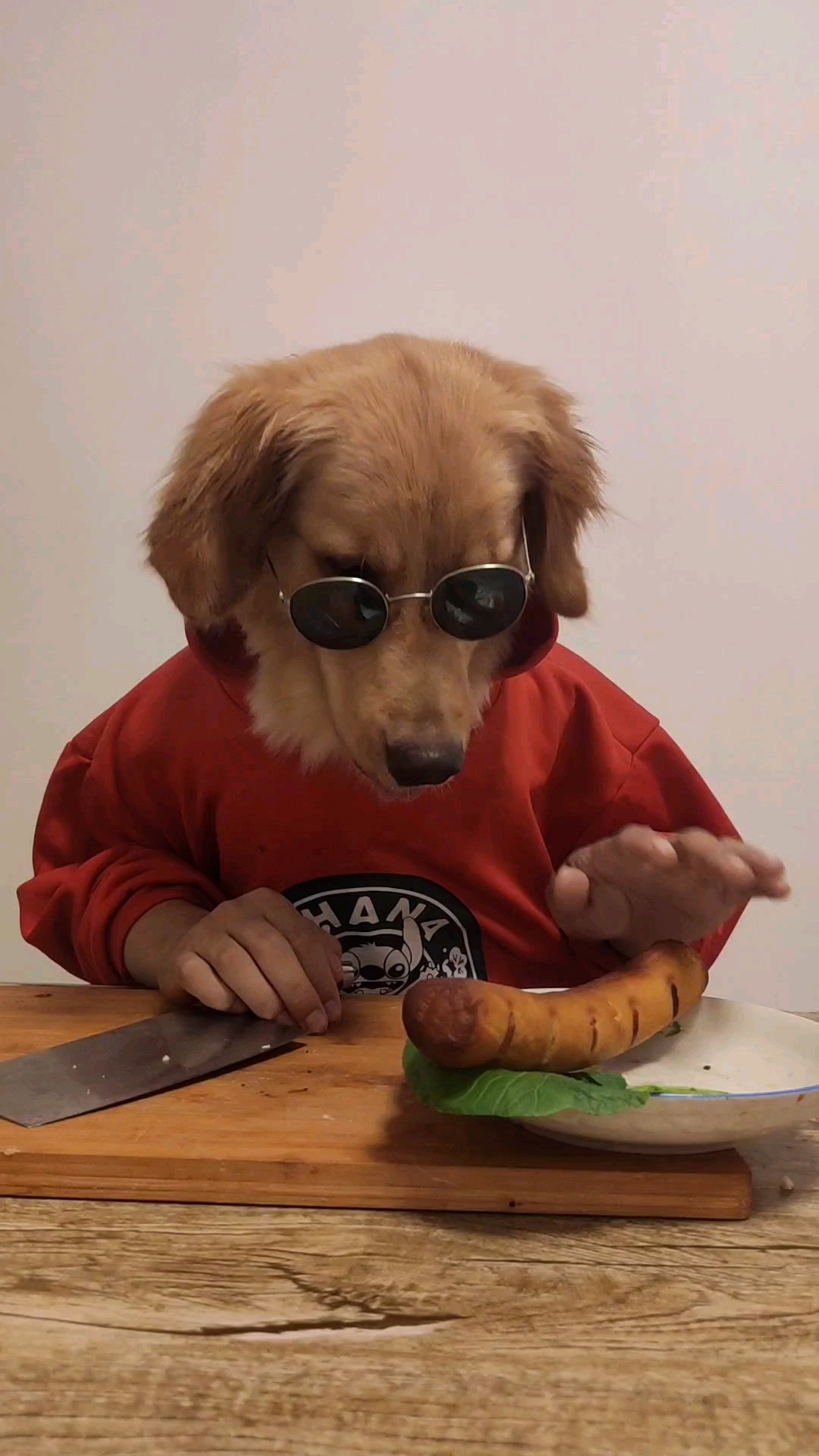 狗头人身的狗头先生!