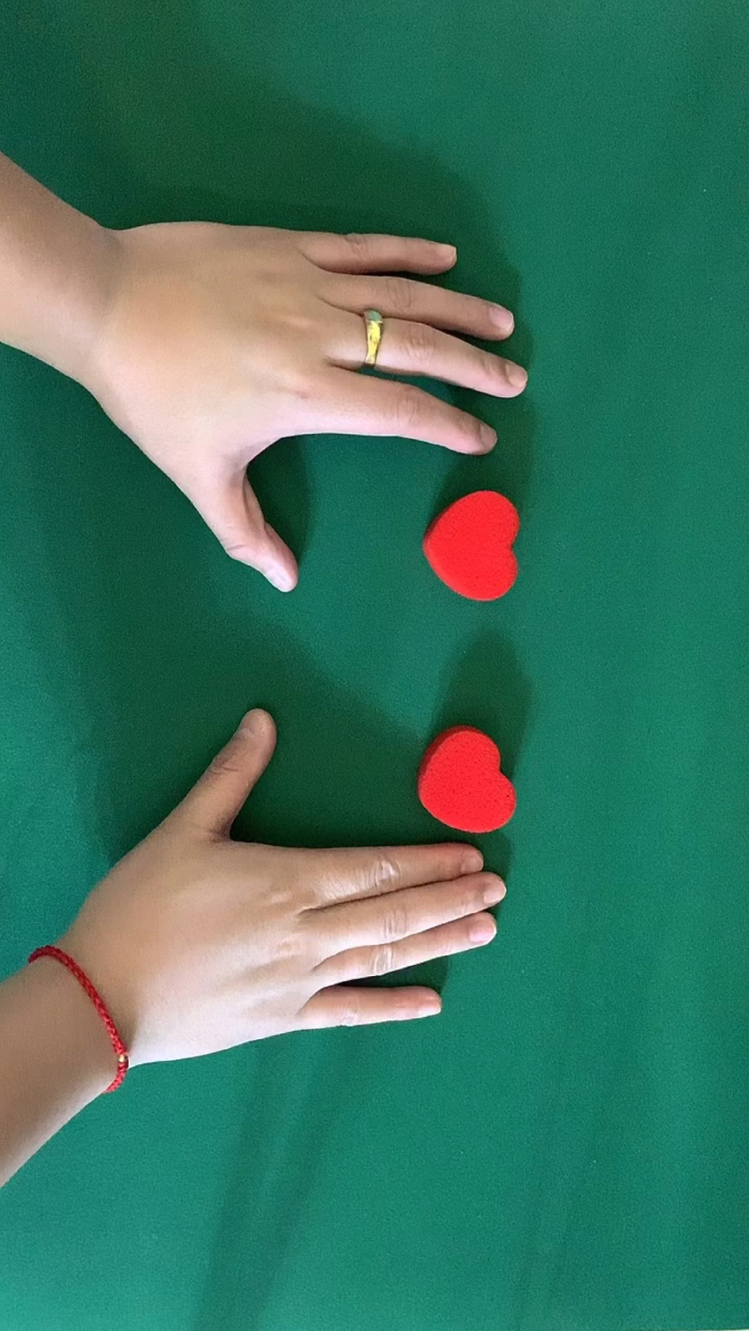 魔术教学#经典撩妹魔术心心相印详细教学-度小视