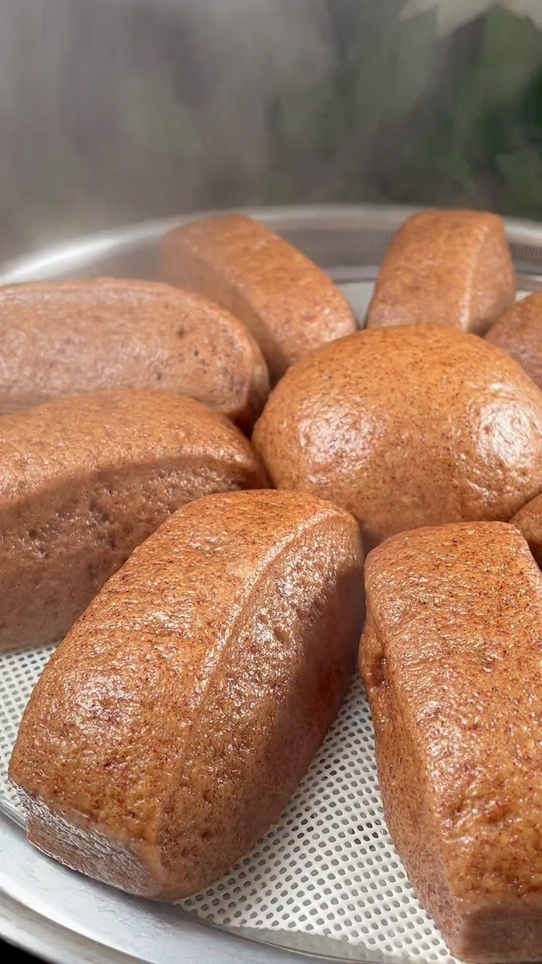 杂粮馒头今天教你做高粱米面大馒头多少年没有吃了