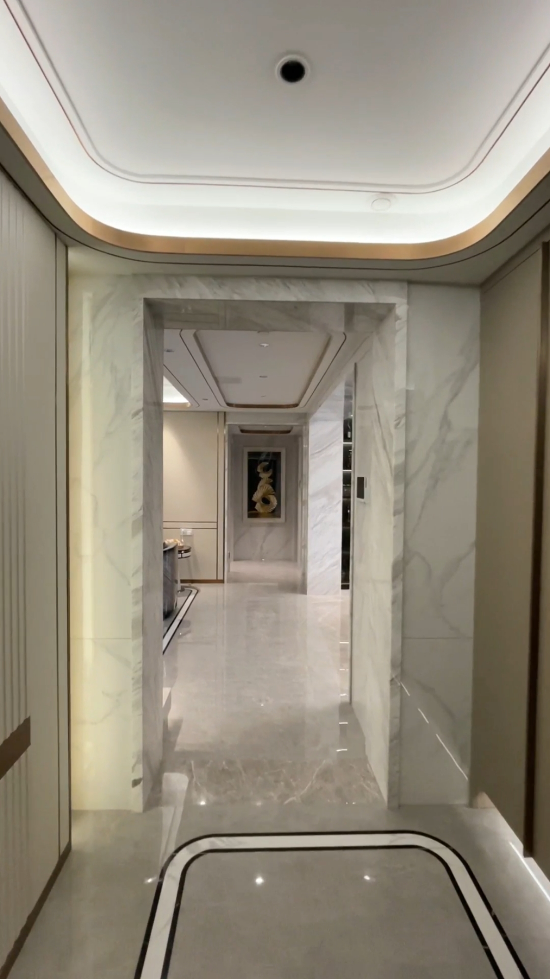 装修那些事儿#入住轻奢新房,大理石瓷砖全屋上墙,光半包就花了30w一 