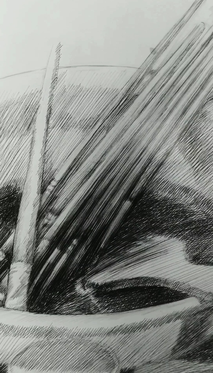 钢笔画#素描静物