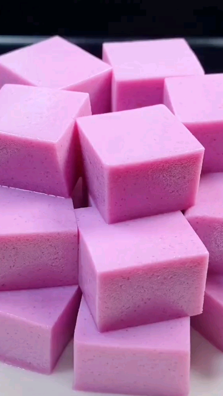 紫薯果冻这样做