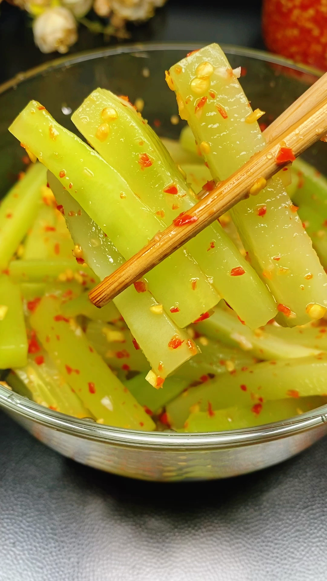 过好冬天#酸辣莴笋爽口开胃