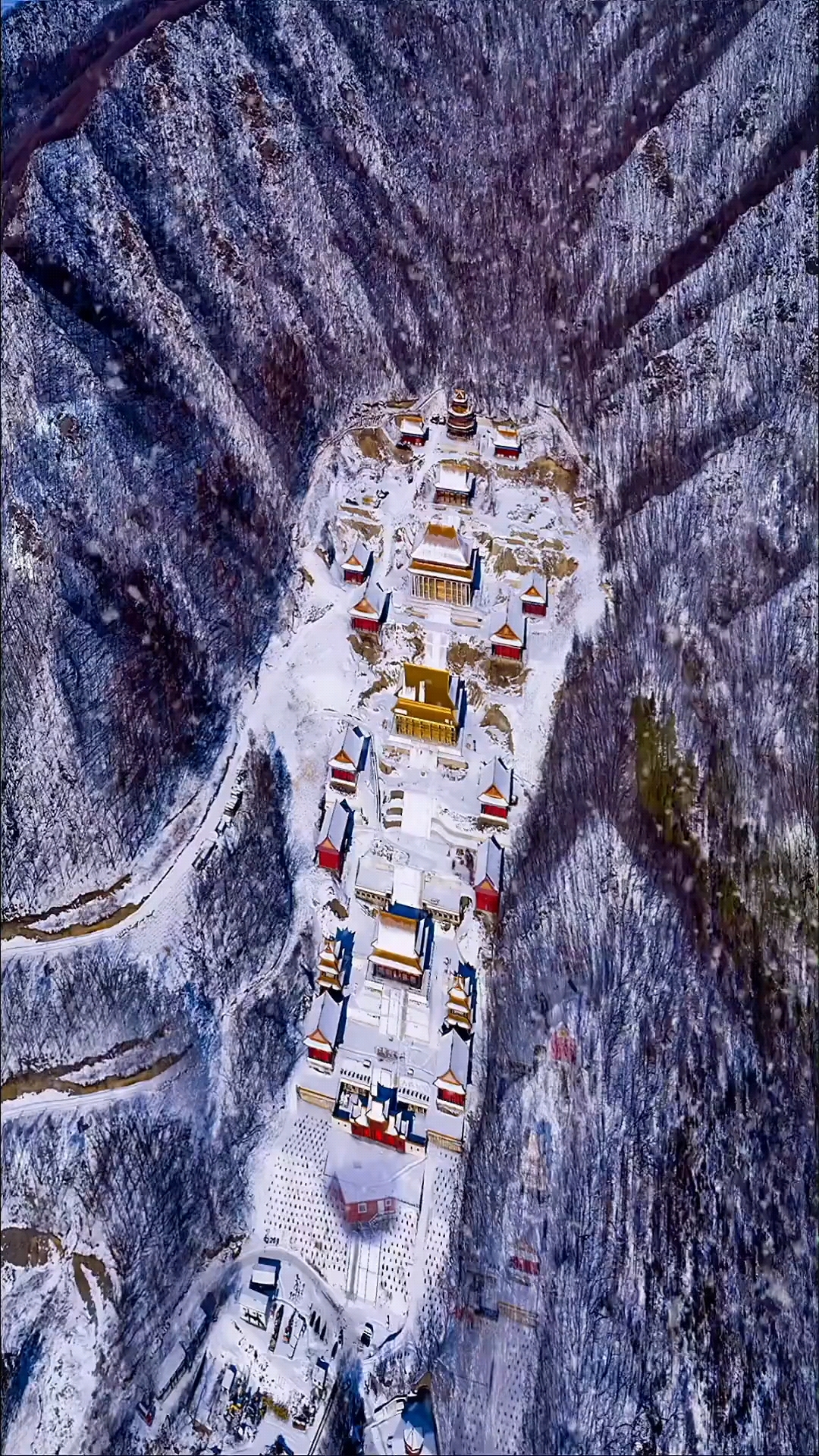 这是我们祖国的大好河山风景,雪景太美了!