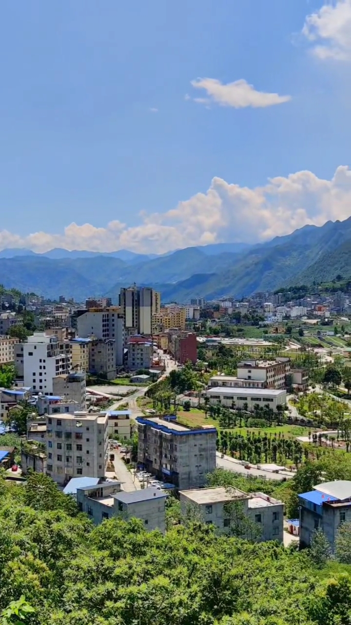 旅行山城雷波凉山最美县城