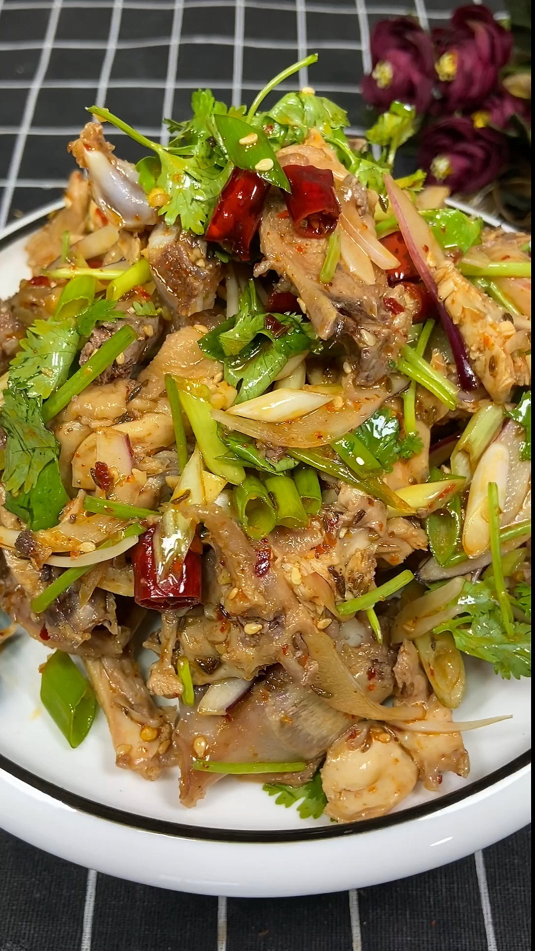 #爱美食爱生活#凉拌鸡架