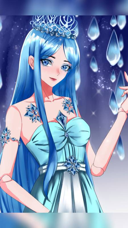 精灵梦叶罗丽冰公主头像太好看了叶粉在吗