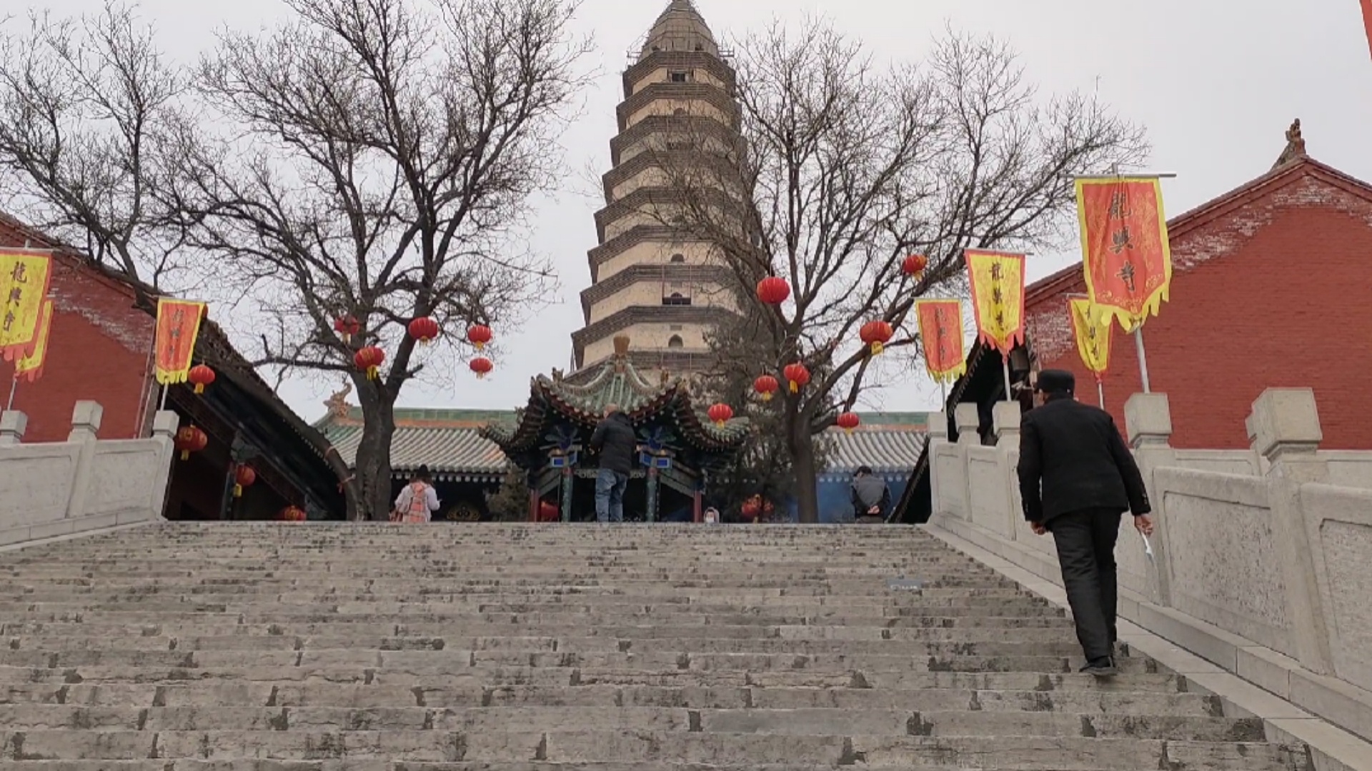 我要上热门#新绛的龙兴宝塔里转一转