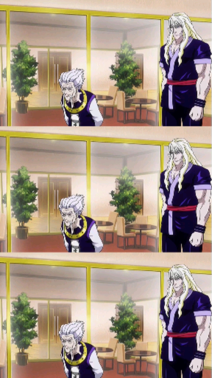 全职猎人#动漫幻影旅团团长库洛洛vs揍敌客两位当家席巴桀诺