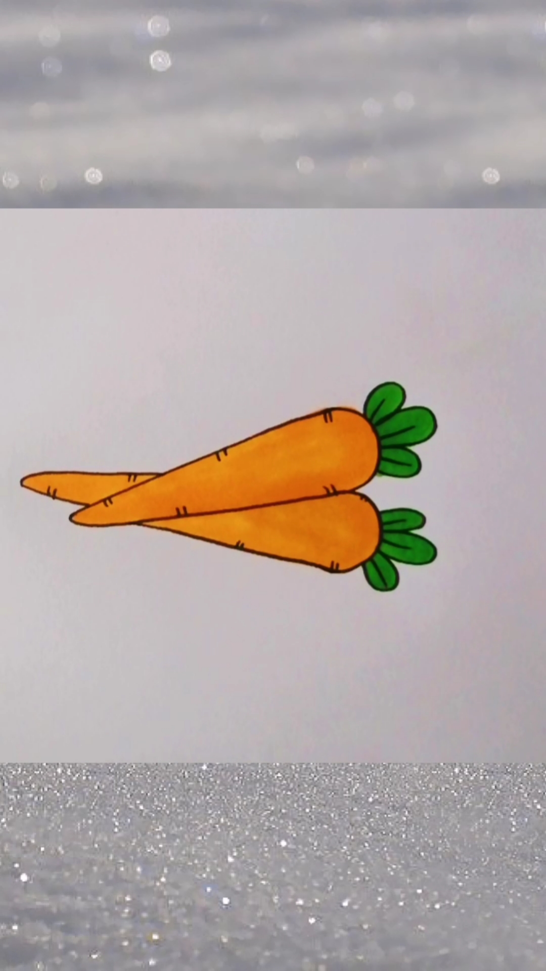 怎样画胡萝卜图片